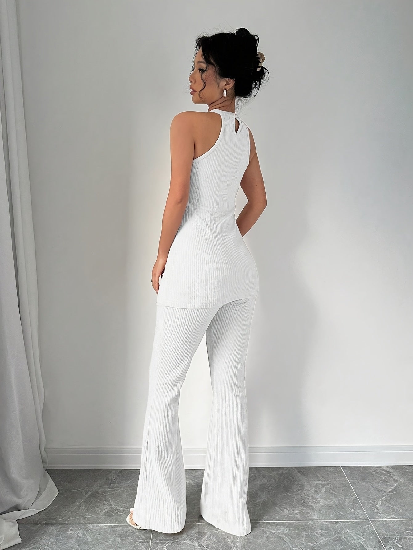 Sleeveless Camisole Top & Pants Set